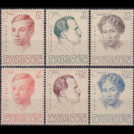 LUXEMBOURG 1939 - Scott# B98-103 Prince Jean Set Of 6 LH - 1926-39 Charlotte Rechterzijde