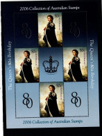 Australia 2006 Queen Elizabeth Birthday Sheetlet,Mint Never Hinged - Mint Stamps