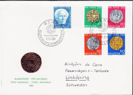 1964. Pro Patria  Complete Set On FDC Cancelled BERN 1.VI.64. - JF543612 - Lettres & Documents