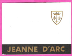 Carton Double Porte Hélicoptères Jeanne D'Arc Et Aviso Escorteur Victor Schoelcher Campagne 1964-1965 - Bateaux