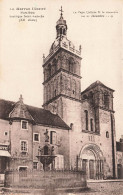 FRANCE - Le Morvan Illustré - Saulieu - Basilique Saint Andoche (XII Siècle) - Vue Panoramique - Carte Postale Ancienne - Saulieu