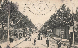 NEUILLY : PRESPECTIVE DE L'AVENUE - Neuilly Sur Marne