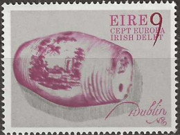 IRELAND 1976 Europa. Irish Delft - 9p - Spirit Barrel MNH - Neufs