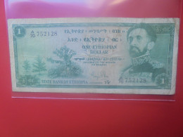 ETHIOPIE 1$ 1961 Circuler (B.33) - Ethiopie