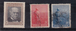 Argentine YT° 164 + 165-166 - Gebraucht