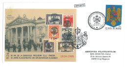 COV 91 - 3030 80 Years Since The Cluj-Oradea Philatelic Edition, Romania - Cover - Used - 2000 - Colis Postaux