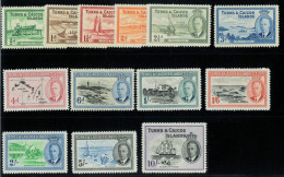 P2710 - TURKS AND CAICOS YVERT 147/59 GEORGE THE V DEFINITIVE SET. MNH - Turks & Caicos (I. Turques Et Caïques)