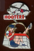 @@ Pin-ups Hélicoptère Garde Côtes HOOTERS USA Double Attaches (5x3.2) Neuf @@hel127 - Pin-ups