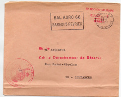 1966 - RENNES R.P. - Bal AGRO - Temporary Postmarks