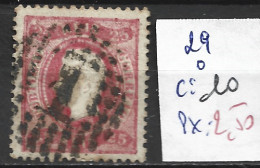 PORTUGAL 29 Oblitéré Côte 10 € - Used Stamps