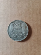 France - Pièce De 20 Francs Argent Turin De 1933 - 20 Francs