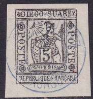 Diégo-Suarez  N°10 5c Gris-noir TB Qualité:obl - Autres & Non Classés