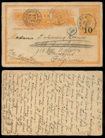 BELGIAN CONGO. 1911 (13 Feb). Lac Kinda (Mouth Of Kuluila) - Lukafu (18 April) - Belgium. 10c Stat Card. Fine Usage. End - Andere & Zonder Classificatie