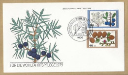 DE.- ERSTTAGSBRIEF. FUR DIE WOHLFAHRTSPFLEGE 1979. ERSTAUSGABE 11.10.1979. BERLIN 12. FDC. FIRST DAY COVER - 1971-1980