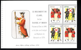 1989477029 1995 SCOTT 969A (XX) POSTFRIS MINT NEVER HINGED - MILITARY UNIFORMS - BOOKLET PANE - Neufs