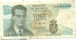 Belgium - Belgique - België - Twintig Frank - Vingt Francs - Atomium - 20 Francos