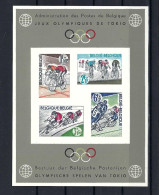 België N°LX41 Olympische Spelen Tokio 1963 MNH ** POSTFRIS ZONDER SCHARNIER COB € 62,50 SUPERBE - Luxuskleinbögen [LX]