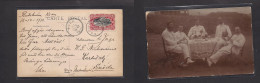 BELGIAN CONGO. 1912 (18 Dec) Rutsharu Kisen, Kasandi, Sweden, Karlstad Via Boga. Fkd Ppc Rarity Transit + Destination. V - Otros & Sin Clasificación