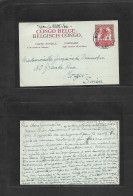 BELGIAN CONGO. 1948 (4 Febr) Balaka, Kikwit (18 Feb) - Switzerland, Morges. 2fr Red Stat Env. VF. Rare Origin + Usage. - Sonstige & Ohne Zuordnung