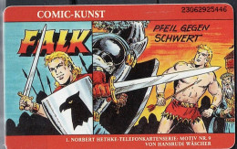 Deutschland -  S-SERIES : Comic-Kunst Falk  ( Nr.9) USED -  1993 - S-Series: Schalterserie Mit Fremdfirmenreklame