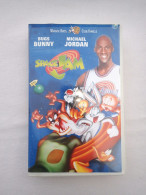 Cassette VHS Film SPACE JAM, Avec Michael Jordan, Bugs Bunny, Looney Tunes De Warner Bros - Dessins Animés