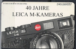 Deutschland -  S-SERIES : 40 Jahre Leica M-Kameras   USED -  1994 - S-Reeksen : Loketten Met Reclame Van Derden