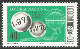 608 Mexico Loterie Nationale Lottery Boules Spheres MNH ** Neuf SC (MEX-328c) - Ohne Zuordnung