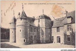 AAPP4-76-0352 - AUBERVILLE-LA-MANUEL - Par Veulettes - Château - Partie Sud-est - Cany Barville