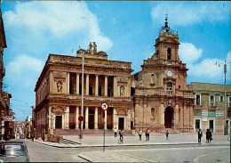 VITORIA - PIAZZA DEL POPOLI - VIA GARIBLADI - EDIZ. TECNOGRAF - SPEDITA 1968 (20096) - Vittoria