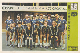 Handball Tournament Trophy Of Yugoslavia Trading Card Svijet Sporta - Handball