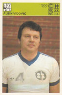 Handball Albin Vidovic Yugoslavia Trading Card Svijet Sporta - Pallamano