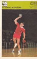 Handball Zlatko Zagmester Yugoslavia Trading Card Svijet Sporta - Handball