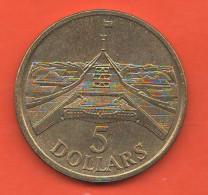 Australia 5 Dollari 1988 Parlament Australie Five Dollars 1988 - 10 Dollars