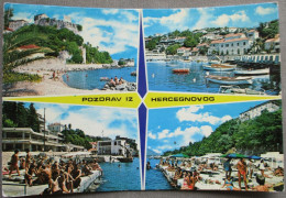 MONTENEGRO POZDRAV HERCEGNOVOG JUGOSLAVIA POSTCARD CARTOLINA ANSICHTSKARTE CARTE POSTALE POSTKARTE CARD KARTE - Hotel Labels