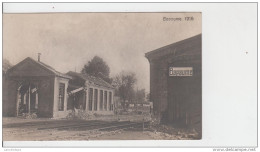 62 - BAPAUME / CARTE PHOTO ALLEMANDE - LA GARE - Bapaume