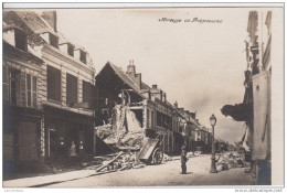 62 - BAPAUME / CARTE PHOTO ALLEMANDE - MAISON DETRUITE - Bapaume