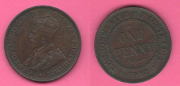 Australia PENNY 1912 Australie King George V° Bronze Coin   K 23 - Penny