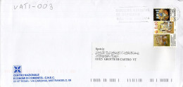 Philatelic Enveloppe With Stamps Sent From VATICAN CITY STATE To ITALY - Storia Postale