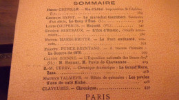 1898 REVUE HEBDOMADAIRE ILLUST  25 ECOLE FORAINE GUERRE 1870 BAPTS ILOT D HOEDIC EUGENE BERTEAUX PUB VIGNOBLE BARDEGAL - Revues Anciennes - Avant 1900