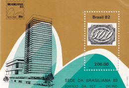 Brasil Hb 52 Doblez En Una Esquina - Blocs-feuillets