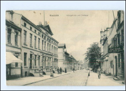 XX004832/ Hamburg  Wandsbek Königstr. Mit Rathaus AK 1919 - Wandsbek