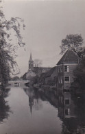 486816Krommenie Ned. Hervormde Kerk. (Fotokaart Met Ziverglans)  - Krommenie