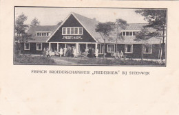 486864Friesch Broederschapshuis ,,Fredesheim'' Bij Steenwijk.  - Steenwijk