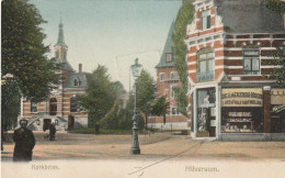 4892316Hilversum, Kerkbrink. (Stempel Achterkant ,,Magazijn De Lachende Moor'' (Poststempel 1908)  - Hilversum