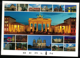 Allemagne Carte Postale Postcard Vues Et Monuments De Berlin Porte De Brandebourg - Brandenburger Door