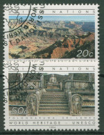 UNO New York 1984 UNESCO Grand Canyon, Ruinenstadt Sri Lanka 444/45 Gestempelt - Oblitérés