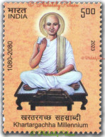 India 2023 Khartargach Millenium, Mahavir,Gautam,Sanskrit,Jainism, 1v MNH (**) Inde Indien - Unused Stamps