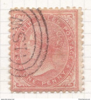 1864 NEW SOUTH WALES - SG 186 1d Dull Red USED - Sonstige & Ohne Zuordnung