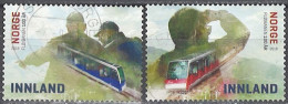 Norwegen Norway 2018. Mi.Nr. 1979-1980, Used O - Gebruikt