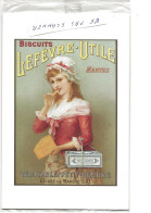 BISCUITS  LU   Sous Blister Cartes Ou Document? - Collections & Lots